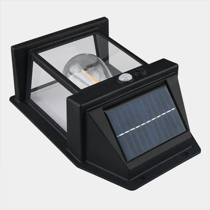 Solar-Powered Waterproof Outdoor Wall Light | Motion Sensor - Bascora