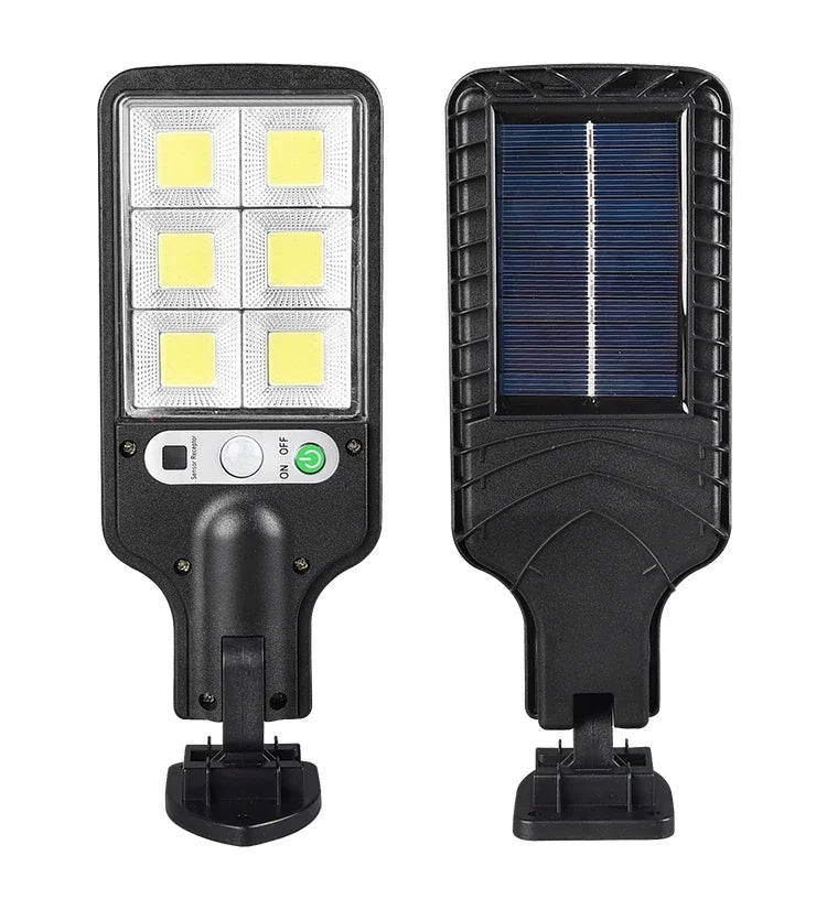 LED Solar Outdoor Remote Control Wall Lamp
