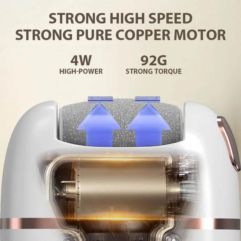 Rechargeable Electric Foot File - Callus Remover