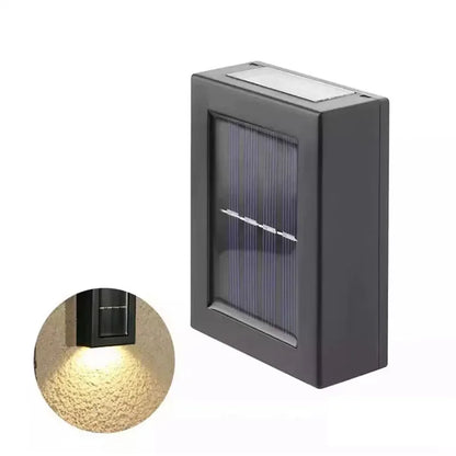 Solar Up and Down Spot Lights - Outdoor Waterproof Lighting - Bascora