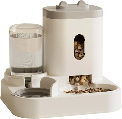 Smart Automatic Cat Feeder - Pet Food & Water Dispenser - Bascora
