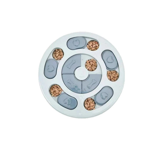 Jouet éducatif pour animaux de compagnie - Distributeur interactif de dressage pour chiens