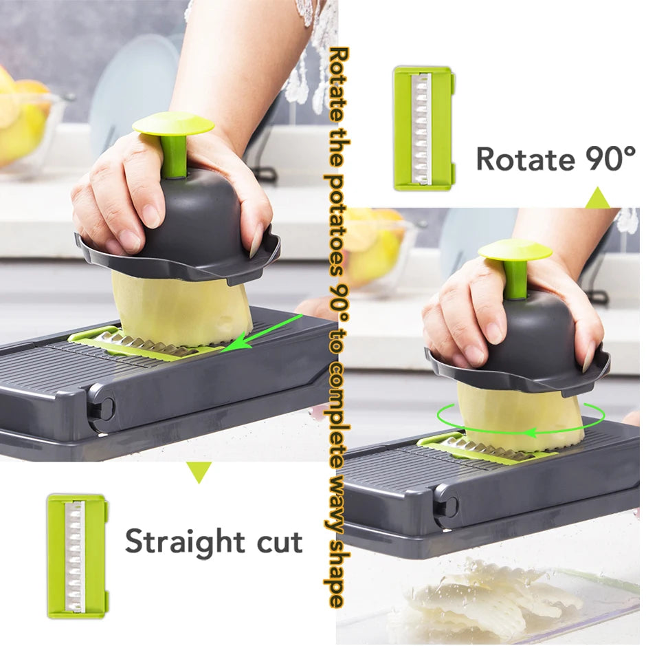 Vegetable Chopper & Multifunctional Grater