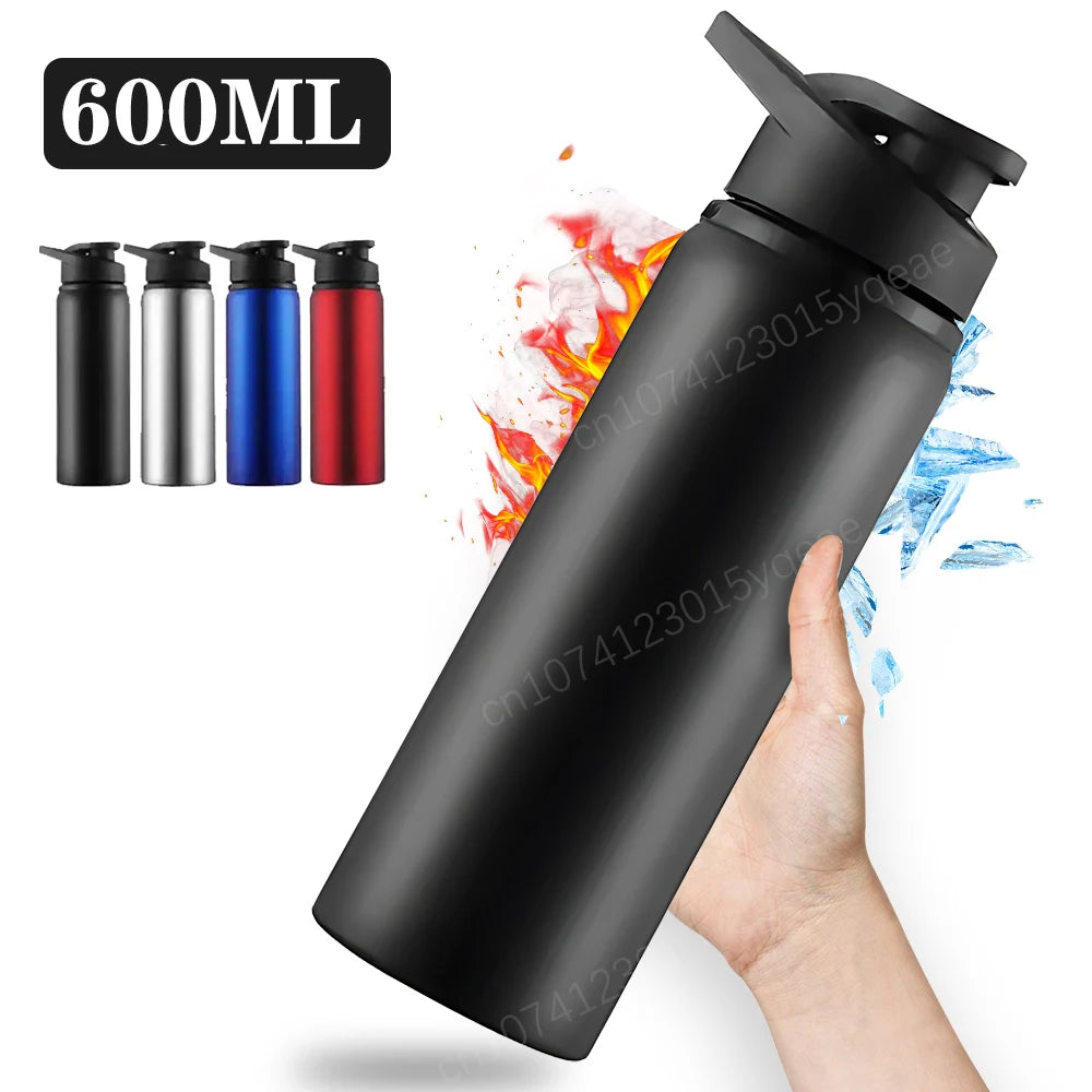Bouteille d'eau en métal - Gobelet de sport étanche 700 ml