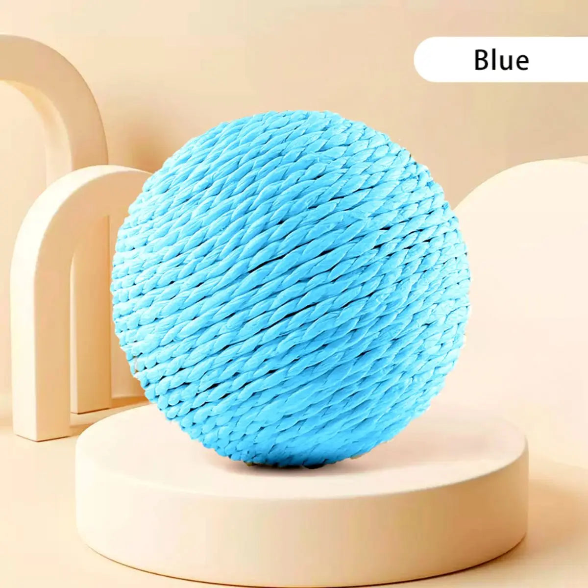 Interactive Sisal Cat Ball - Premium Quality