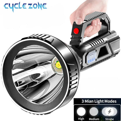 Portable Rechargeable Searchlight - Multi-Purpose Outdoor Lantern - Bascora