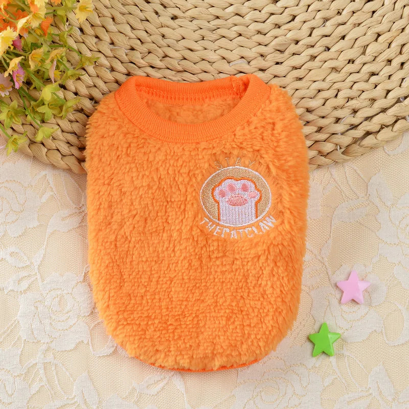 Vêtements polaires pour chiots nouveau-nés