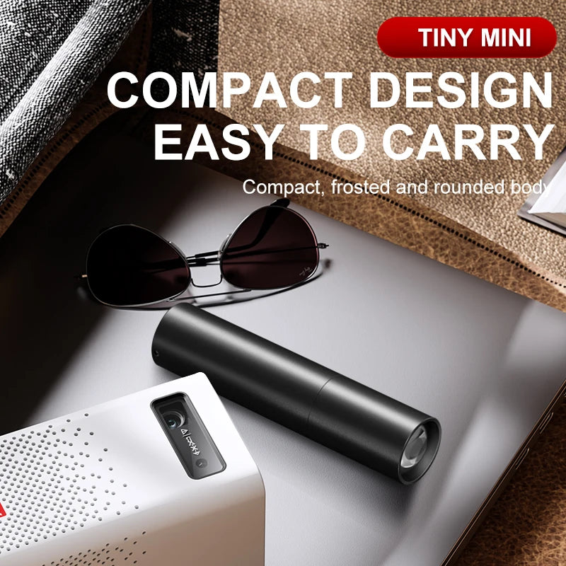 Mini lampe de poche en aluminium - Lampe de poche EDC avec mise au point