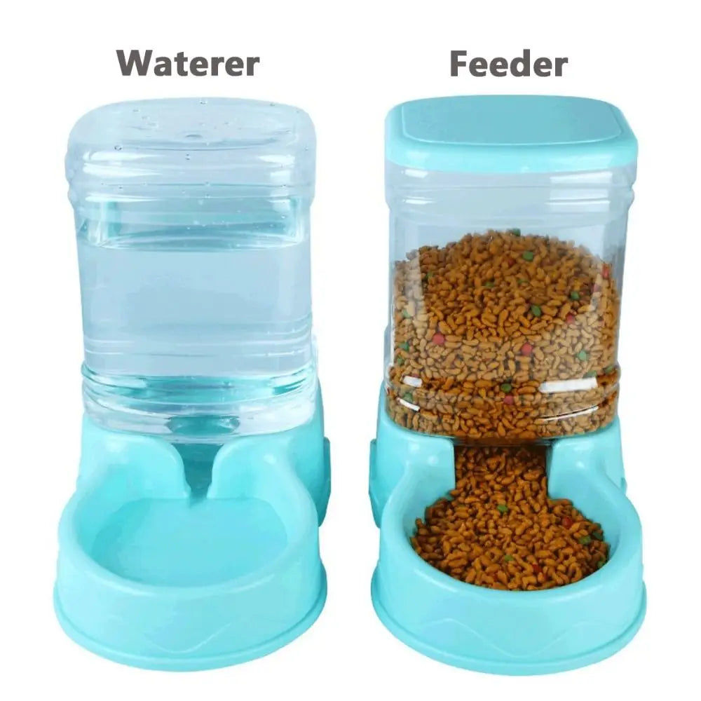3.8L Automatic Pet Water Fountain - Large Capacity Food & Water Dispenser