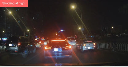 1080P Car DVR 3 Camera Dash Cam | Night Vision | GPS - Bascora