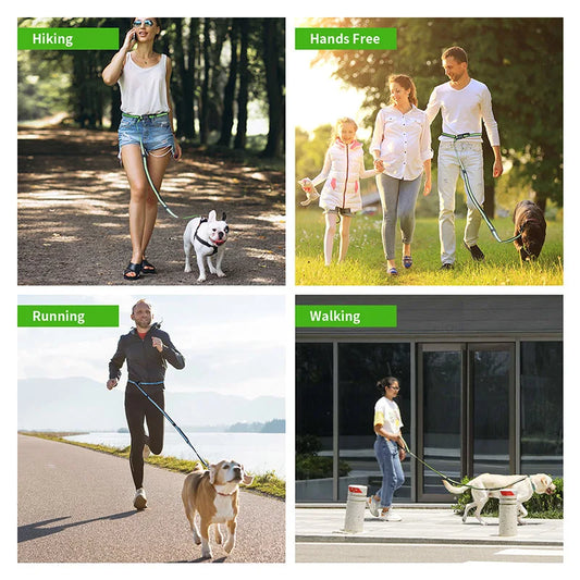 Hands Free Retractable Dog Leash