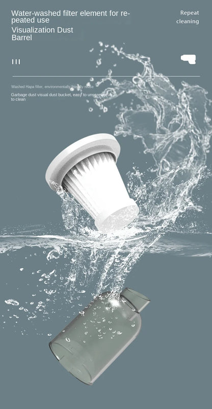 Car Vacuum Cleaner Portable - Household Pump Handheld - Bascora