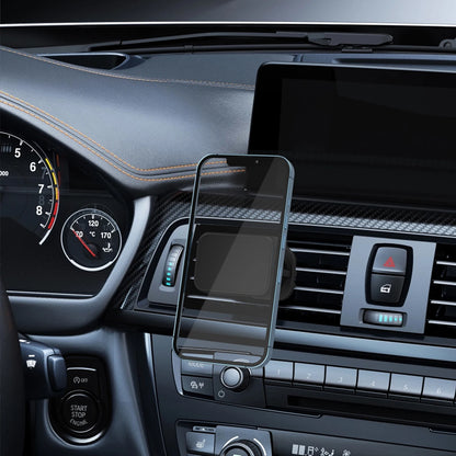 Universal Magnetic Phone Car Mount - Twist-Lock Air Vent Mount - Bascora