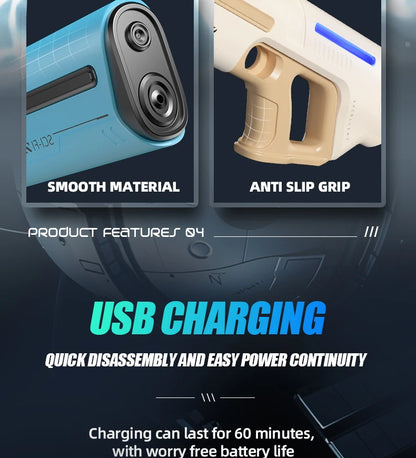 Electric Water Gun - Long Range - Bascora