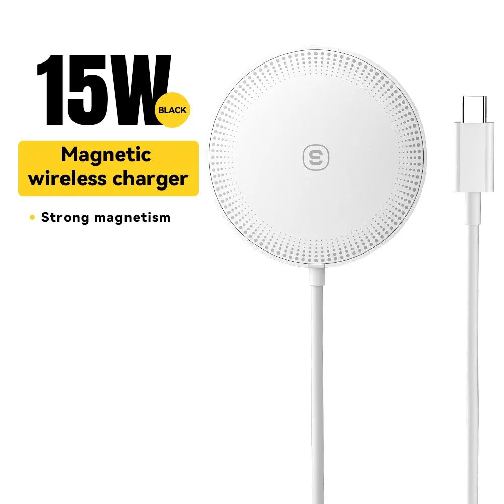 Chargeur magnétique sans fil Essager 15 W - Charge rapide pour iPhone
