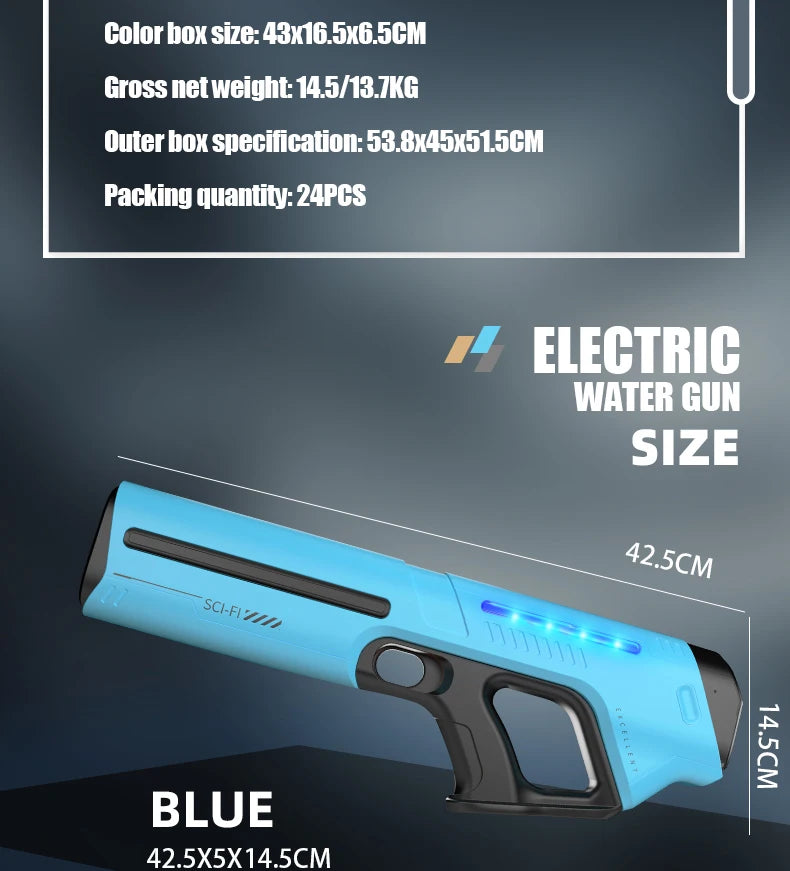 Pistolet à eau électrique - Longue portée
