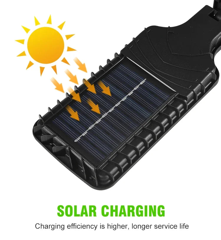 LED Solar Outdoor Remote Control Wall Lamp