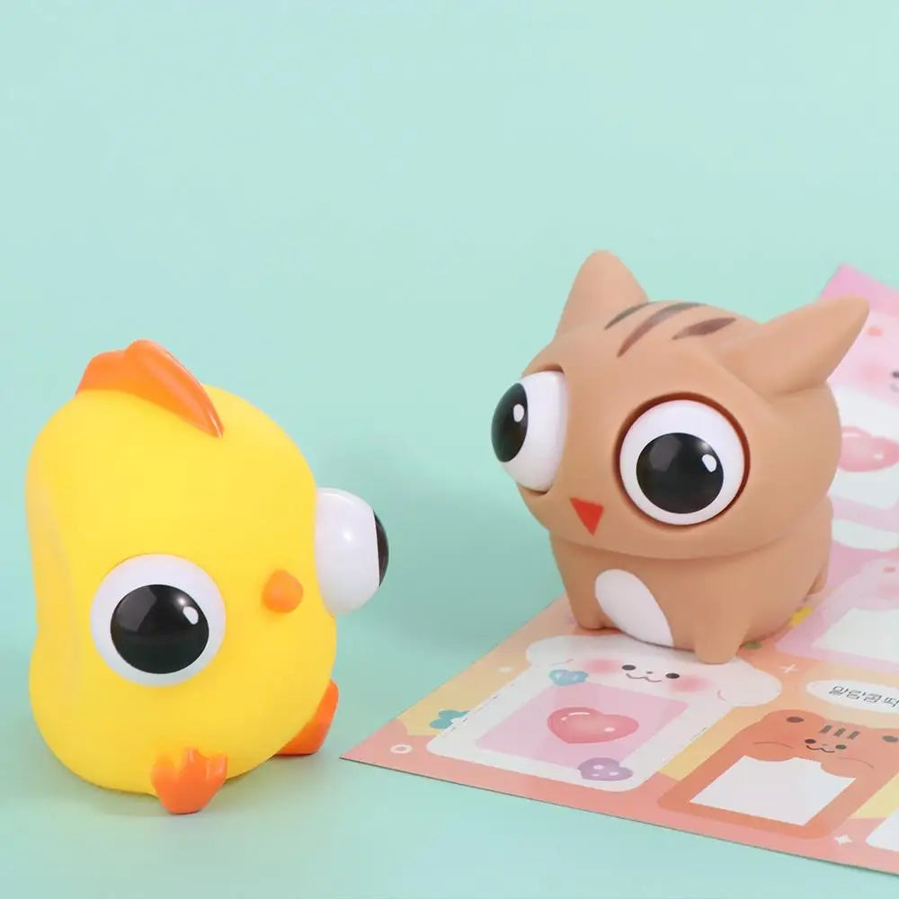Pop Eye Squeeze Animal Sensory Stress Relief Toy