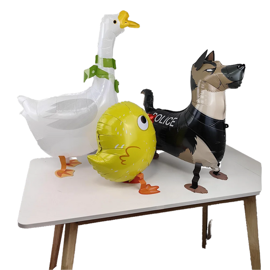 Ballons animaux qui marchent : des motifs mignons pour les fêtes