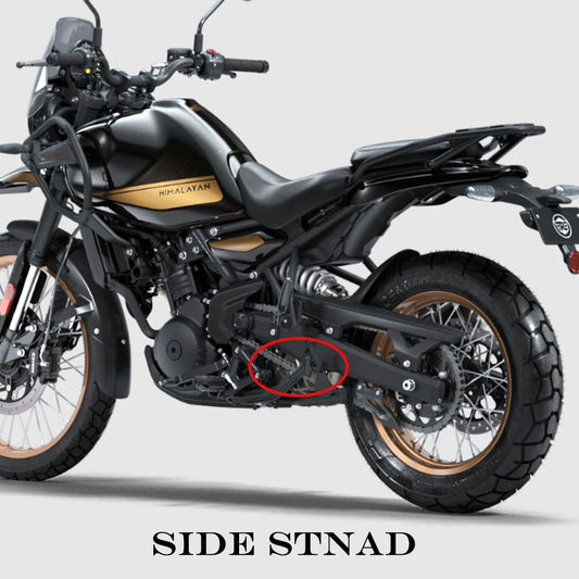 Royal Enfield Himalayan Kickstand Extension Pad - CNC Side Stand