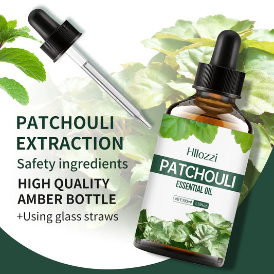 Patchouli Essential Oil - Moisturizing Diffuser & Massage Oil