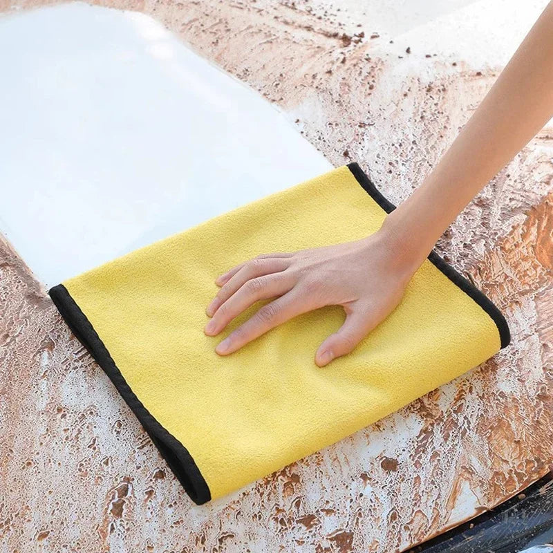 Microfiber Car Cleaning Towels - Auto Detailing & Household Cloths Set