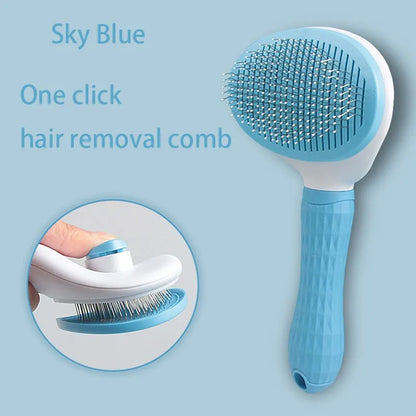 Pet Hair Remover Brush - Universal Grooming Tool for Dogs & Cats - Bascora