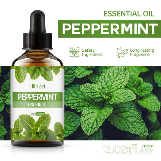 Peppermint Essential Oil - Hydrating Facial & Body Care Oil