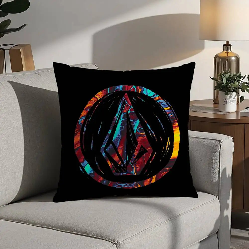 Taie d'oreiller avec logo - Impression 3D en polyester 40 x 40 cm