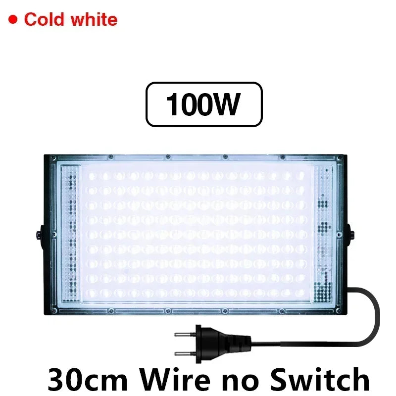 LED Grow Light Floodlight - 220V Indoor Culture Lamp 50W/100W