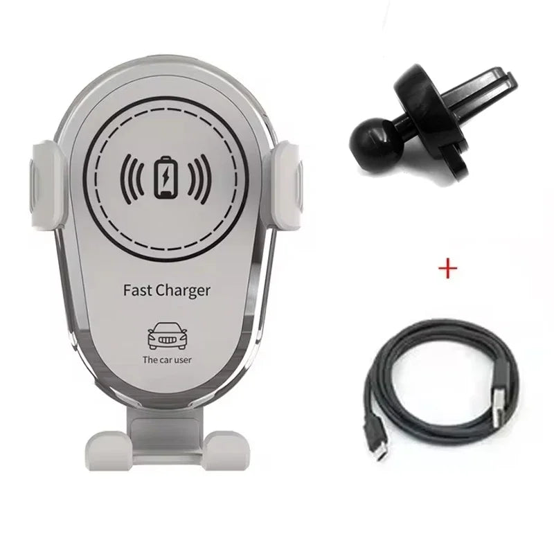 Cargador inalámbrico para coche de 30 W: carga rápida y soporte seguro