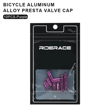 Bicycle Tire Valve Cap - Aluminum Alloy CNC Presta Valve - Bascora