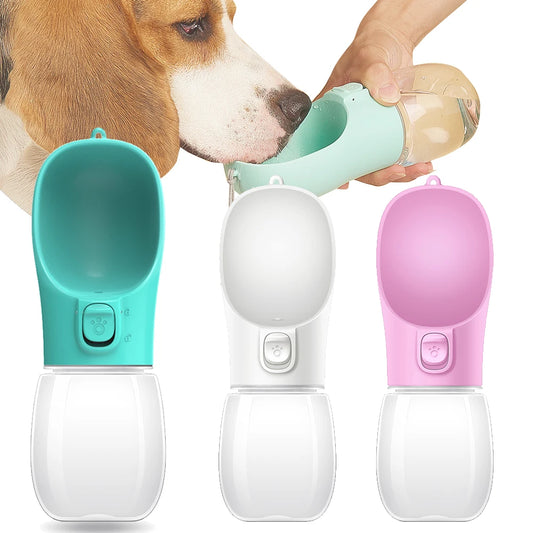 Bouteille d'eau portable pour chien - Conception étanche