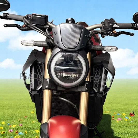 Motorcycle Wing Protector - Wind Fairing Winglets Fin Cover