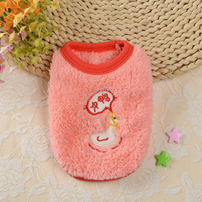 New Born Puppy Fleece Clothing - Bascora