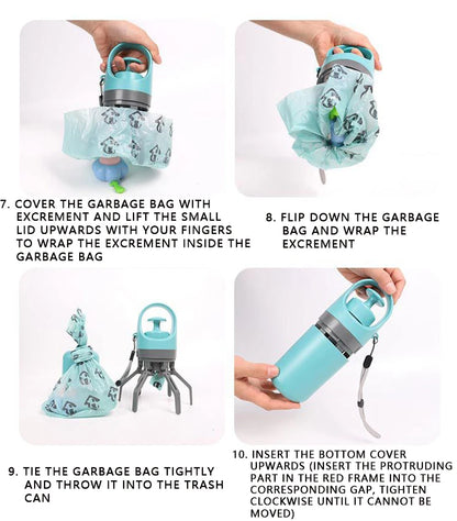 Dog Pooper Scooper - Portable and Hygienic - Bascora