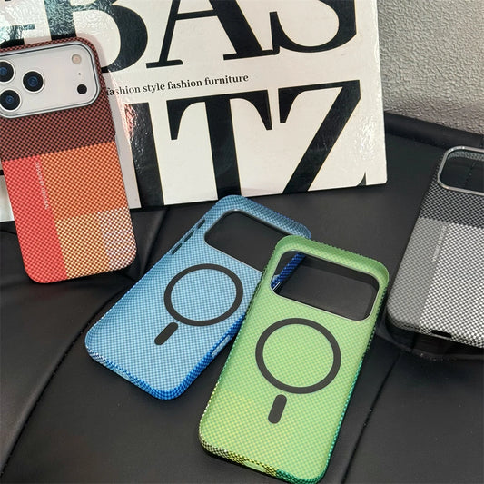 Carbon Fiber iPhone Case - Magnetic Wireless Charging Compatible
