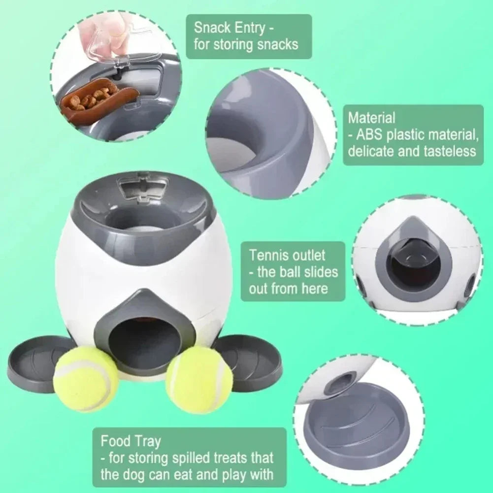 Interactive Pet Feeder - Smart Throwing Cat Toy