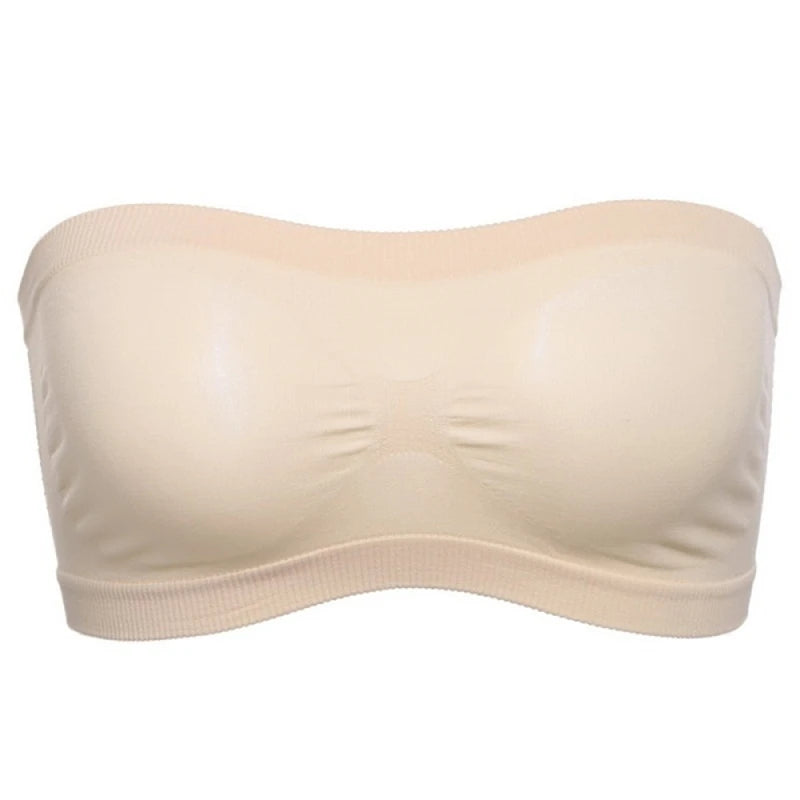 Strapless Crop Top Bra - Summer Collection