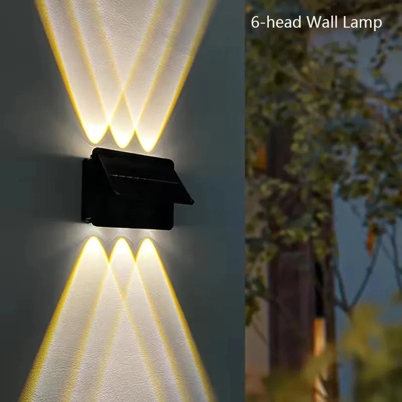Solar Wall Light - Waterproof LED