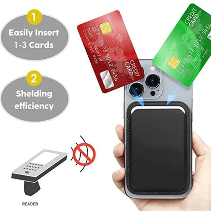 MagSafe Wallet - Magnetic Card Holder for iPhone - Bascora