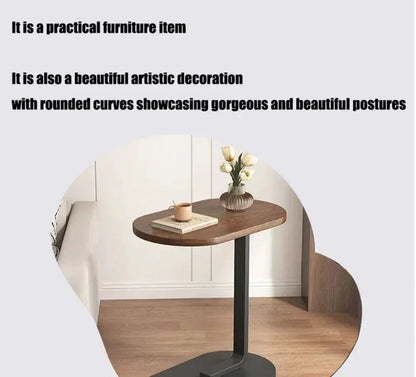 C-Shaped Side Table - Portable Modern Coffee Table