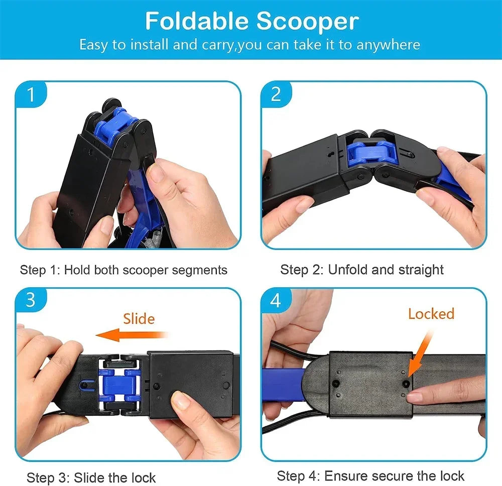 Pet Pooper Scooper - Long Handle