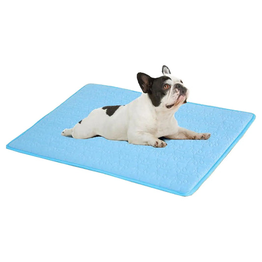 Non-Slip Pet Cooling Mat - Secure Grip Technology