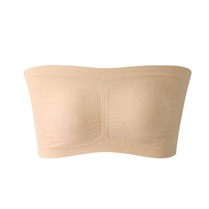 Women's Stretch Strapless Bra - Seamless Underwear S-6XL - Bascora
