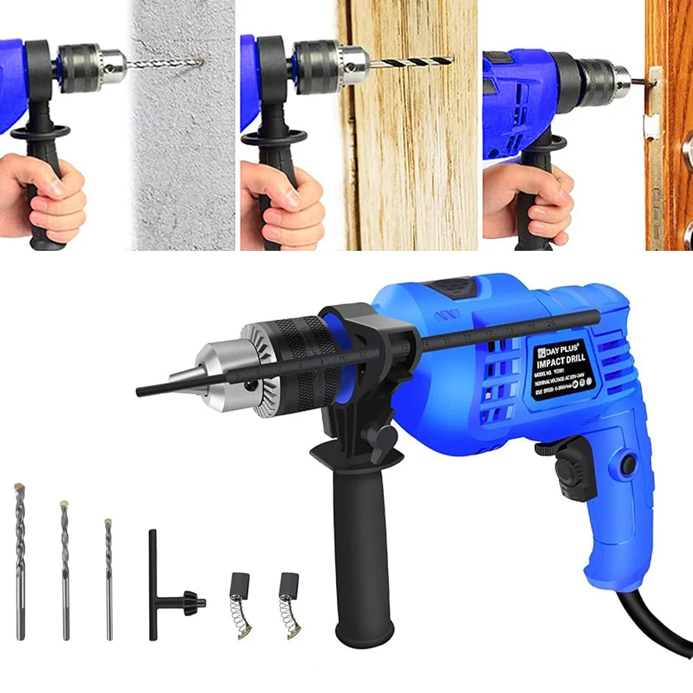 Hammer Drill 240V - 850W Corded Electric Impact Drill