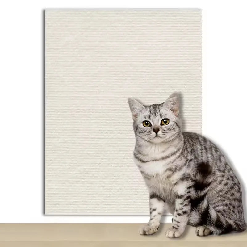 Protector de sofá para rascadores de gatos - Tapete autoadhesivo para muebles