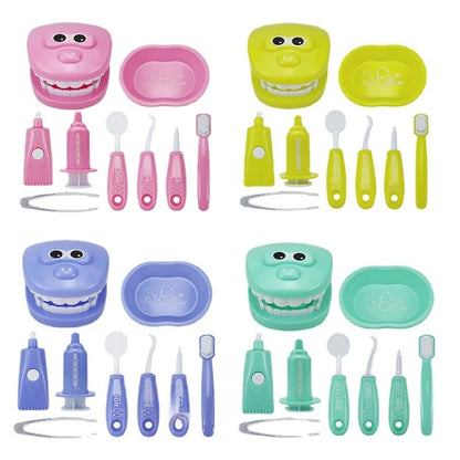 Montessori Dentist Toy - Doctor Role Play Learning Set - Bascora