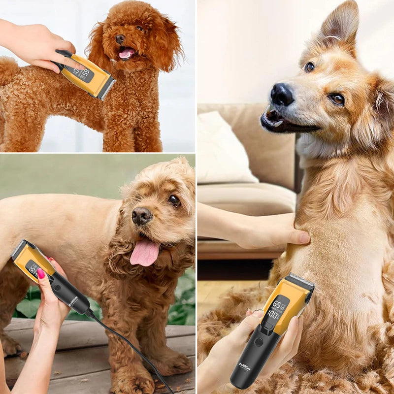 Professional Pet Clipper - Type-C Fast Charging Grooming Shaver