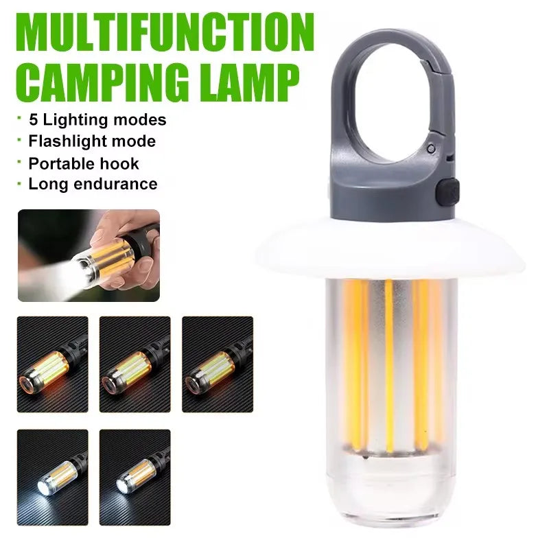 Rechargeable LED Camping Lantern - 5 Lighting Modes